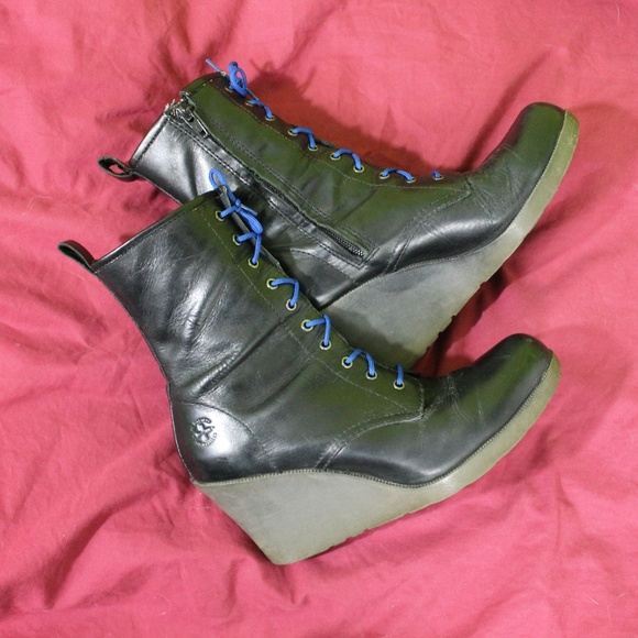 Dr Martens Shoes Dr Martens Marcie Wedge Boots Poshmark